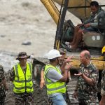 Army chief Ashok Raj Sigdel visits Rasuwa, Nuwakot to monitor rescue efforts