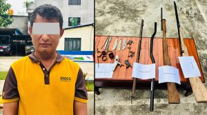 Man arrested for making firearms at home in Morang