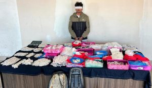 Indian national arrested with 68 kg of silver from Thankot