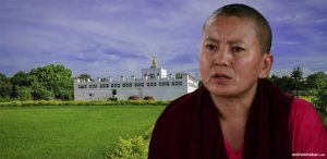 Protests continue in Lumbini against Ani Choying Drolma’s appointment