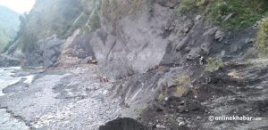 Work underway to reopen flood-damaged Benighat-Arughat-Larke road in Gorkha
