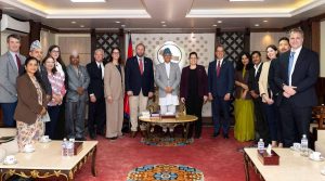 US congressional delegation meets Speaker Aryal, discusses economic partnership and climate resilience