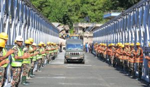 Acrow bridge over Falaku Khola in Betrawati now operational