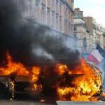 As French protests escalate into riots, they may prove a gift for Marine Le Pen’s right‑wing party