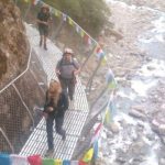Budhi Gandaki flood sweeps away Cantilever Bridge in Gorkha