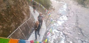 Budhi Gandaki flood sweeps away Cantilever Bridge in Gorkha