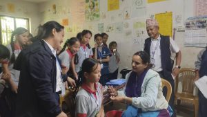 2,548 adolescent girls in Tanahun receive HPV vaccine against cervical cancer