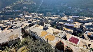 Humla’s traditional housing poses sanitation challenges as people and livestock share roofs