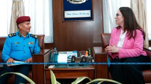 IGP Karki meets US acting ambassador