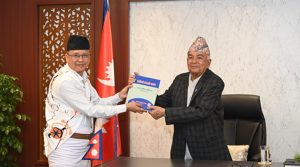 Indigenous Nationalities Commission submits annual report to President Paudel