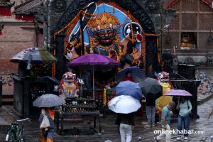 Cyclone Arnab brings persistent rain to Kathmandu Valley, disrupting daily life