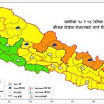 Rain and snowfall likely in Nepal from today; public urged to stay alert