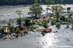 Early warnings from the hills saved lives as a flood devastated settlements along the Budhi Gandaki