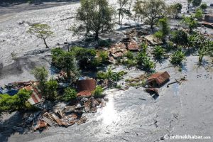 Shanti Bazaar devastated by Budhi Gandaki flood (In pictures)