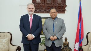 Foreign Minister Shishir Khanal meets Cyprus ambassador
