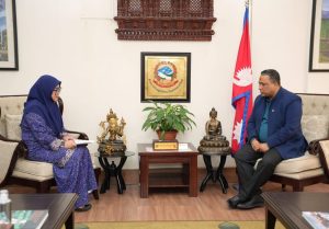 Newly appointed Brunei ambassador pays courtesy call on foreign minister