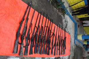 Police recover 18 muzzle-loading guns hidden in forests in Surkhet