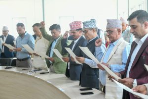 UML nominated central committee members take oath