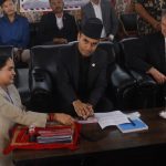 Postal service being developed as government courier service, says Communications Minister Timilsina