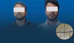 Two arrested with marijuana sent from the US by courier
