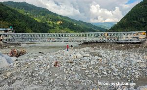 Bailey bridge in Betrawati raises hopes of tourism revival in Rasuwa