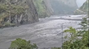 Flood in Budhigandaki washes away 35 houses in Chumanubri