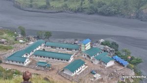 Flash flood in Gorkha’s Chumnubri, river suspected to be blocked