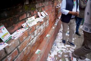 Nepal Congress convention turns into a sea of posters despite code of conduct