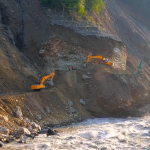 Track reopened on flood-damaged Galchhi-Betrawati road