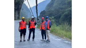 Repairs begin on flood-damaged transmission line in Myagdi