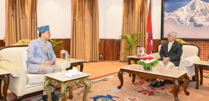 Speaker Aryal meets President Paudel ahead of IPU Assembly trip