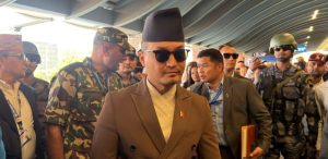 Home Minister Gurung leaves for India visit