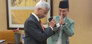 India’s foreign minister meets Nepal’s Home Minister Sudan Gurung