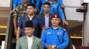 Home Minister Sudan Gurung returns from three-day India visit