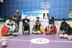 First wheelchair rugby development training begins in Nepal